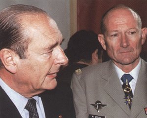 Jacques CHIRAC et le général